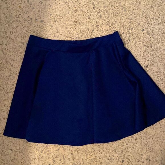 Body Central Blue Mini Skirt Small - Picture 1 of 2
